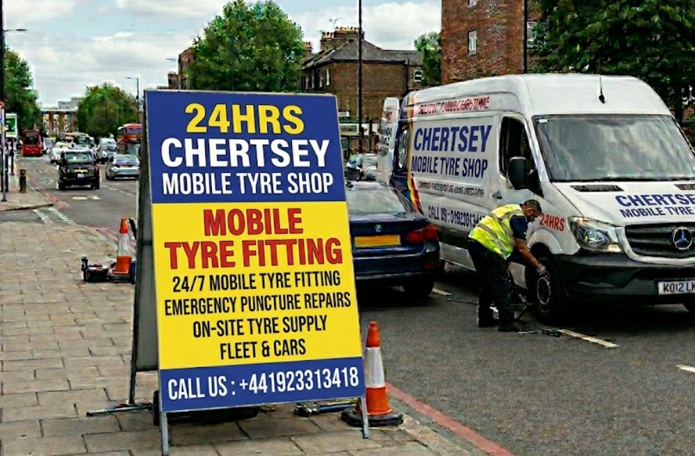 24hrs Chertsey Mobile Tyre Shop