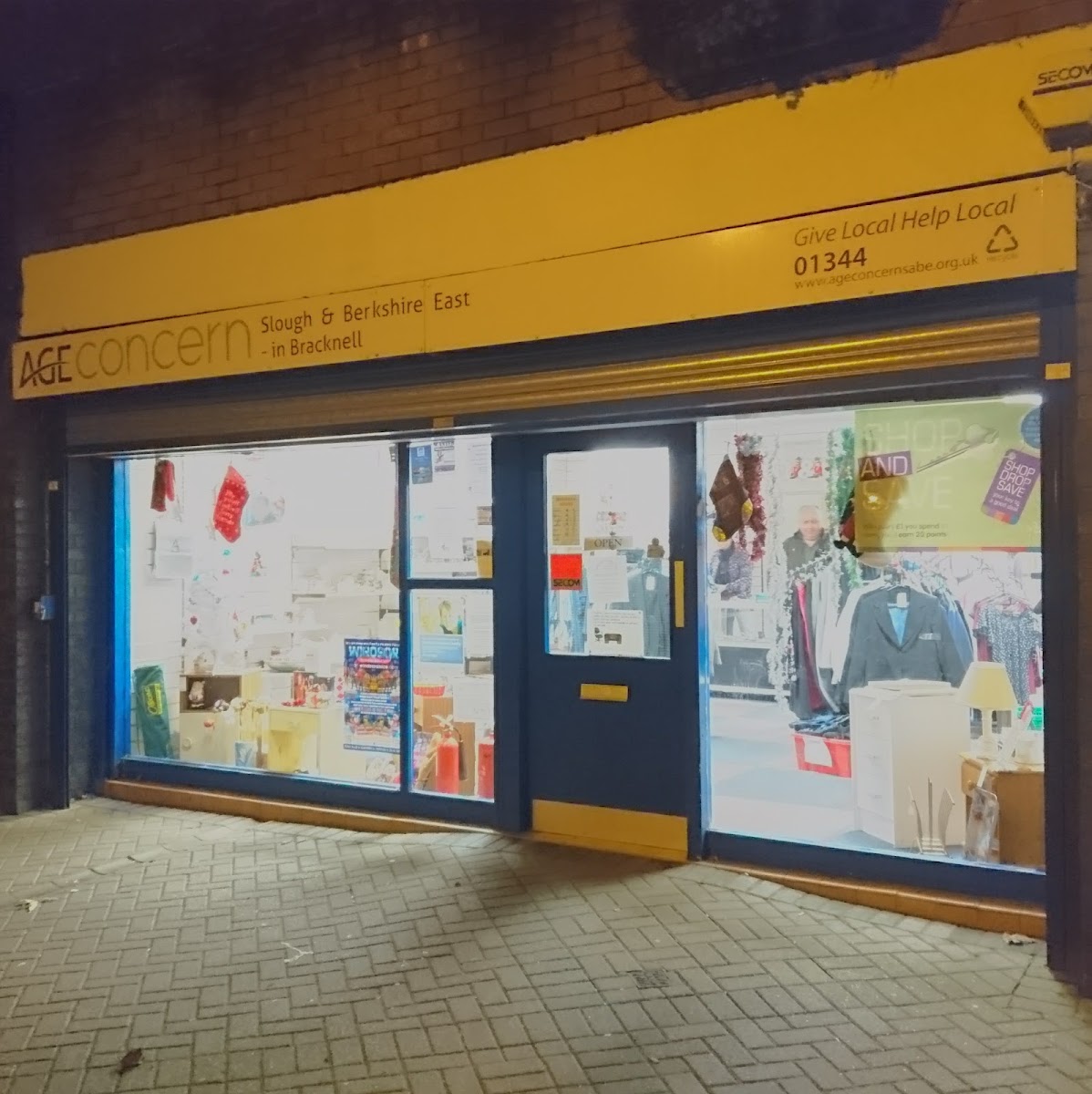 Age Concern Charity Shop Wildridings