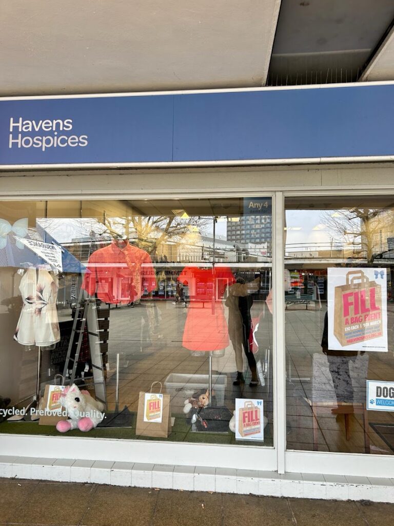 Basildon Charity Shop – Havens Hospices