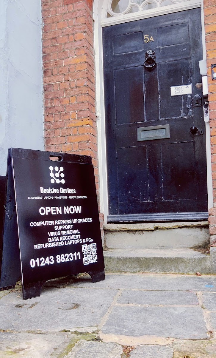 Decisive Devices – Computer Support & Repairs | Home Visits | Chichester