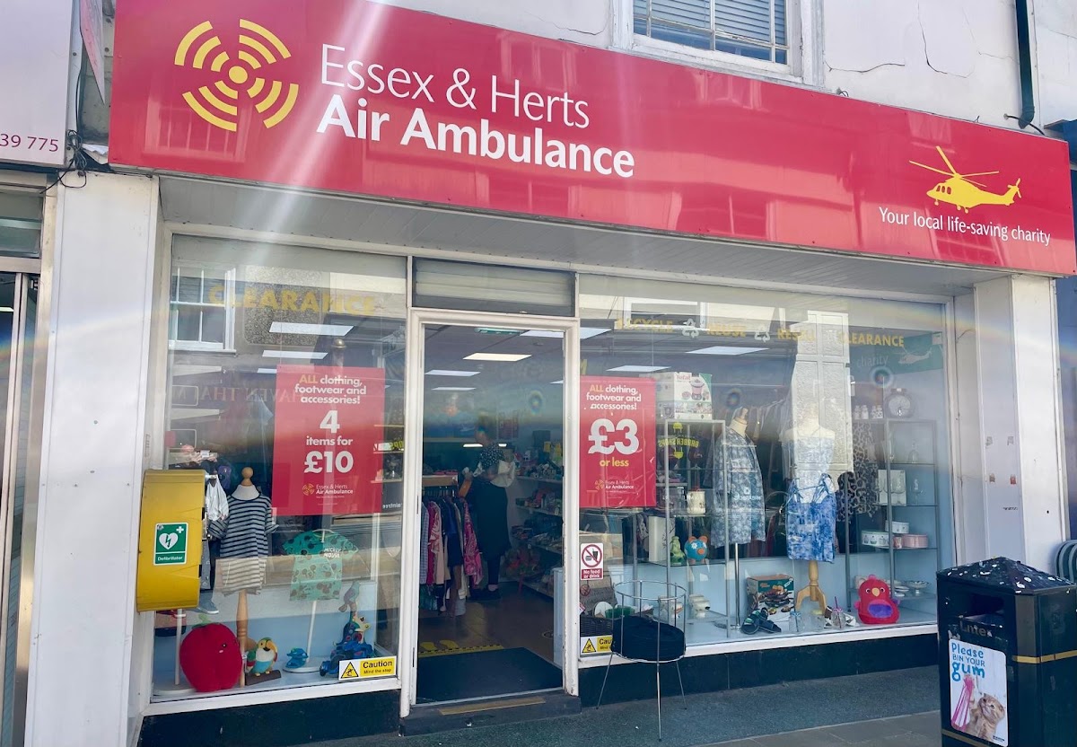 Essex & Herts Air Ambulance Charity Shop | Braintree
