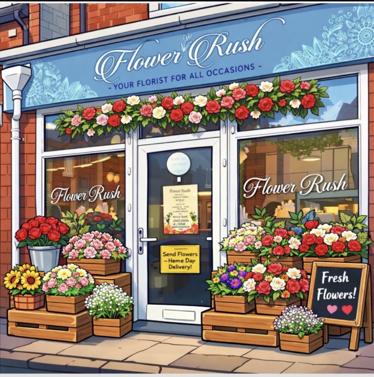 Flower Rush