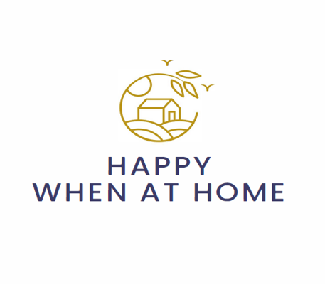 Happy when at home