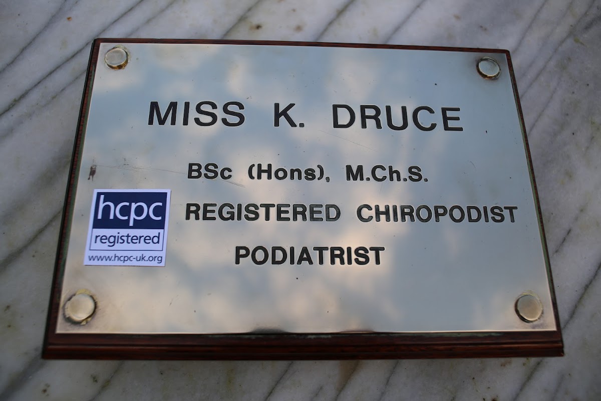 Kate Druce podiatry chiropody