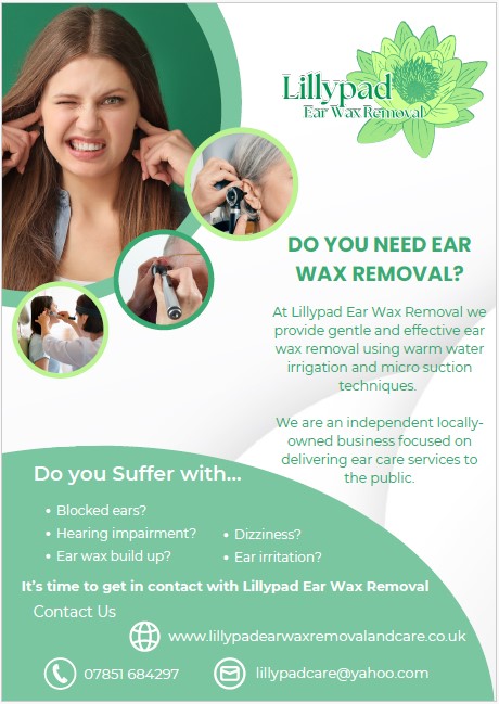 Lillypad Ear Wax Removal and FOOT Care