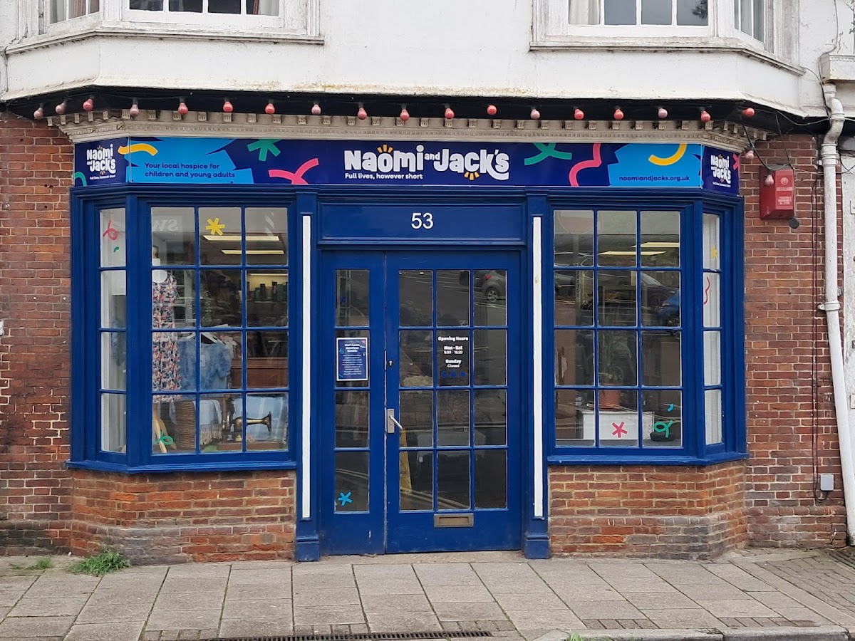 Naomi and Jack’s Blandford charity shop