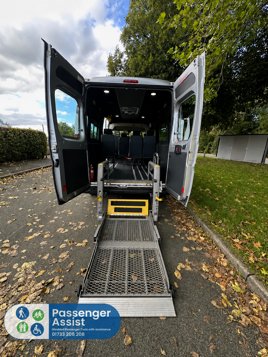 Passenger Assist – Wheelchair Taxis with Assistance Peterborough