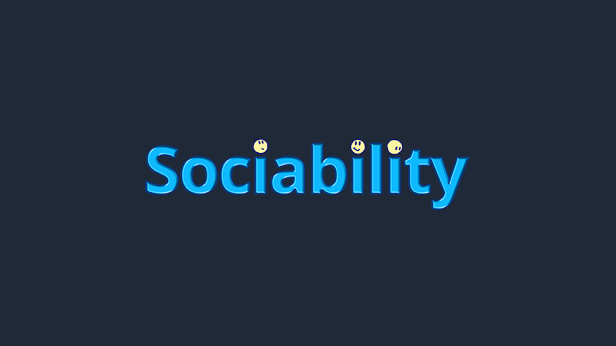 Sociability
