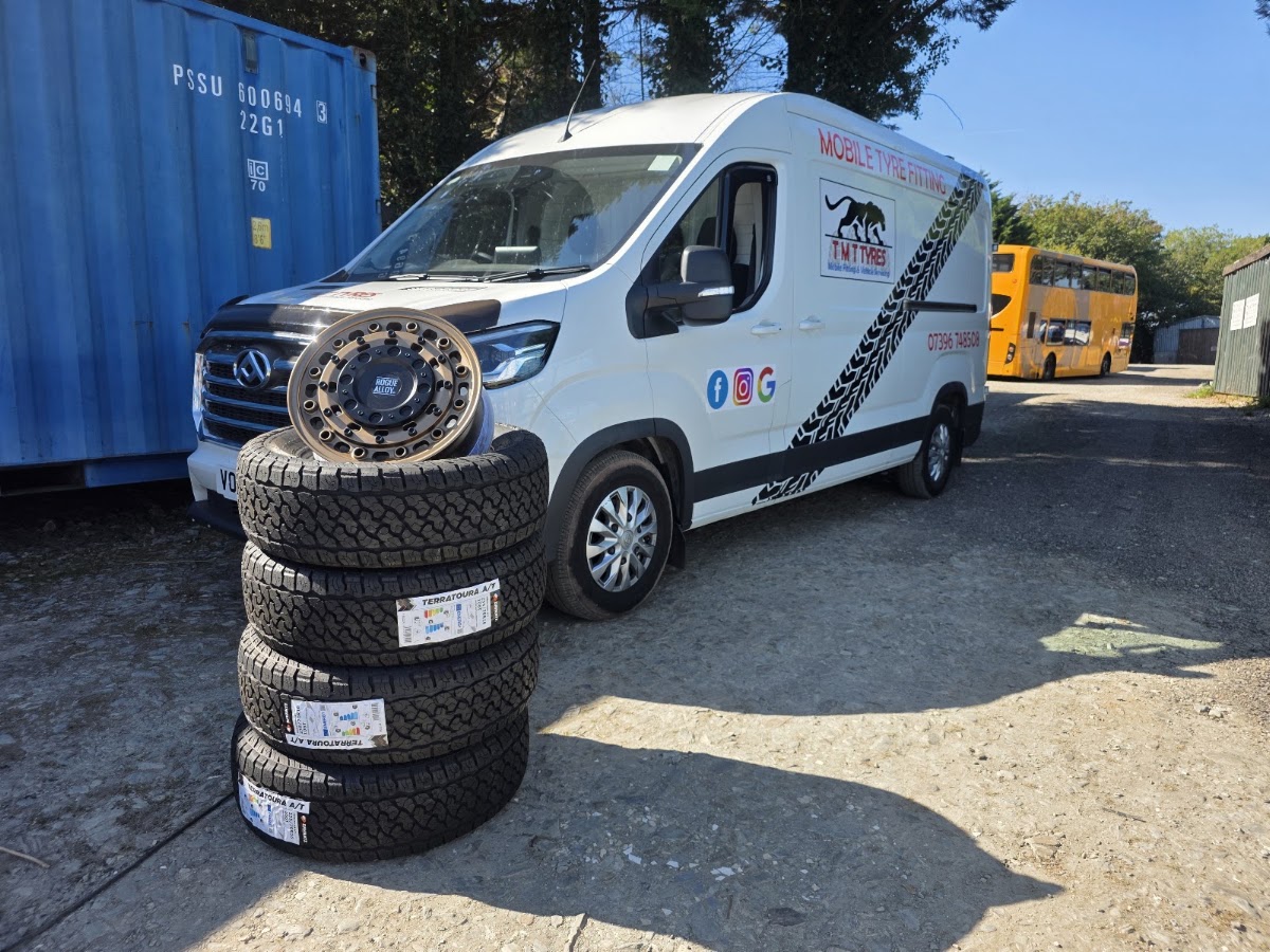 TMT Tyres – Mobile Tyre Fitting Bodmin & Cornwall (24hr)