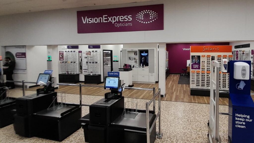 Vision Express Opticians at Tesco – Newbury Pinchington