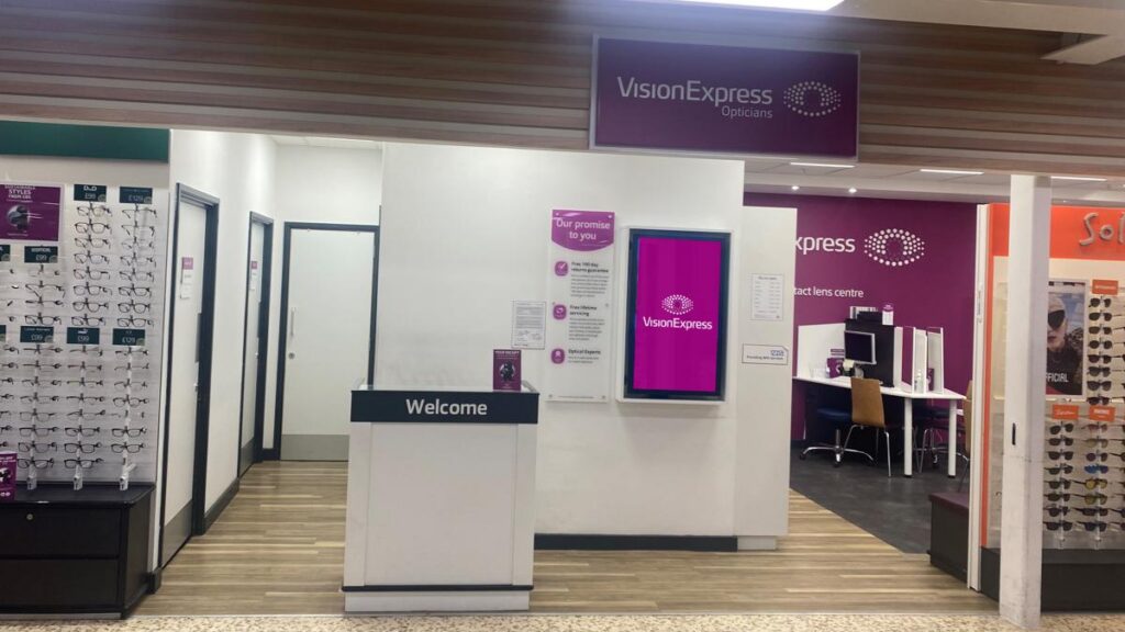 Vision Express Opticians at Tesco – Pitsea