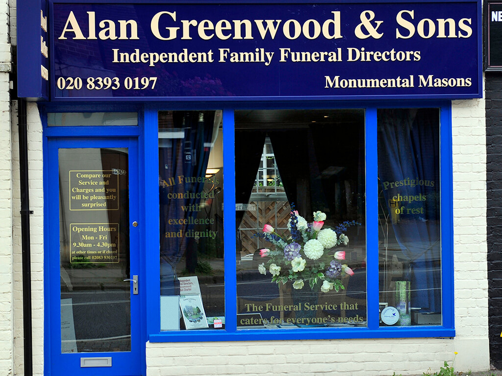Alan Greenwood & Sons – Funeral Directors, Ewell Village