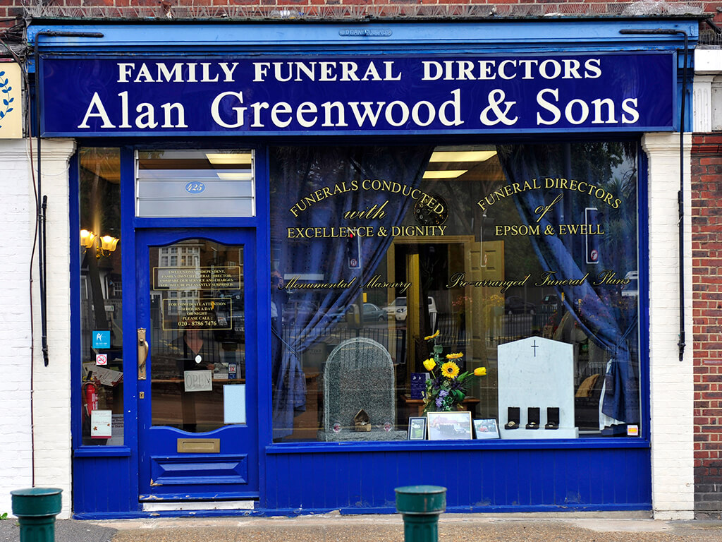 Alan Greenwood & Sons – Funeral Directors, Ewell