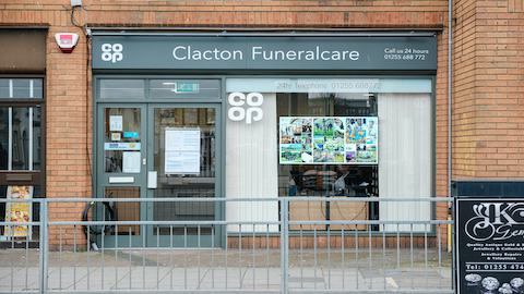 Co-op Funeralcare, Clacton-on-Sea