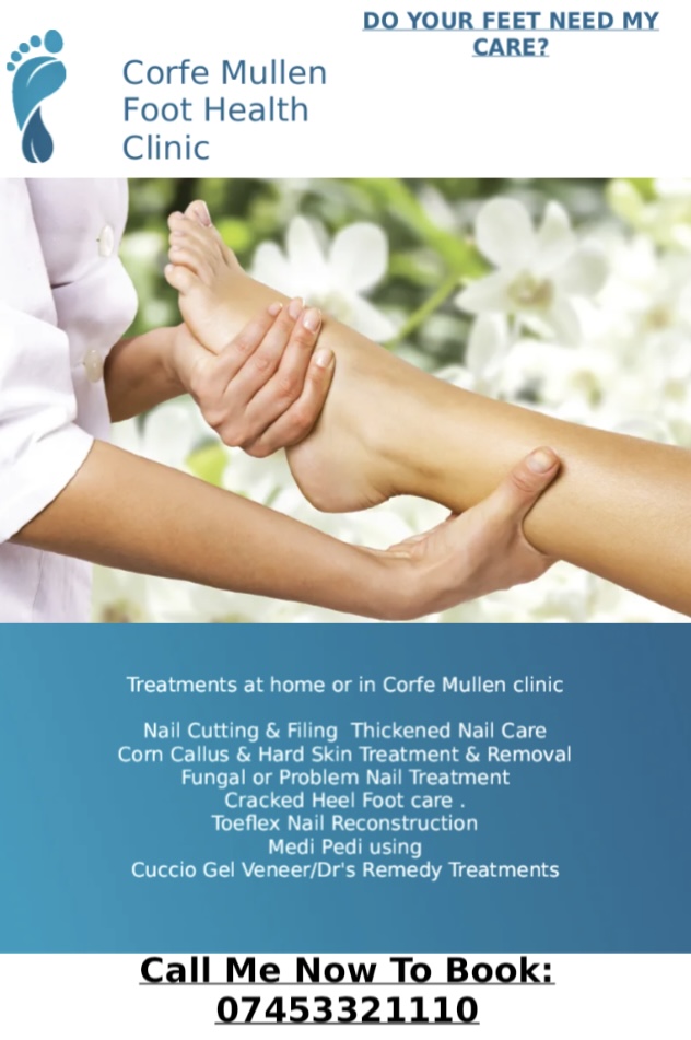 Corfe Mullen Foot Health Clinic – Colourful Soles