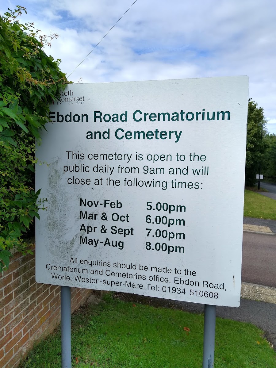 Ebdon Road Crematorium and Cemetery