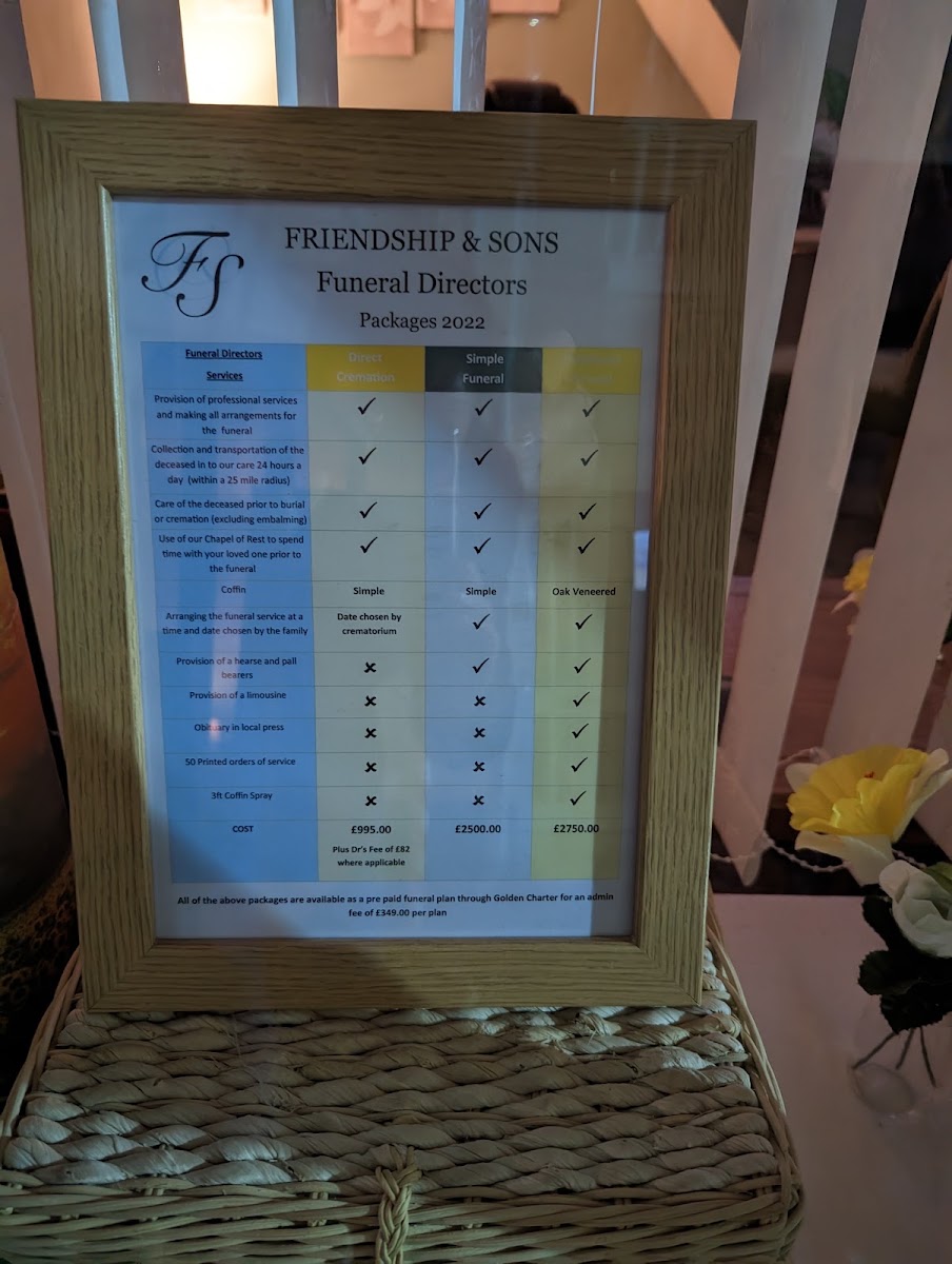 Friendship & Sons Funeral Directors