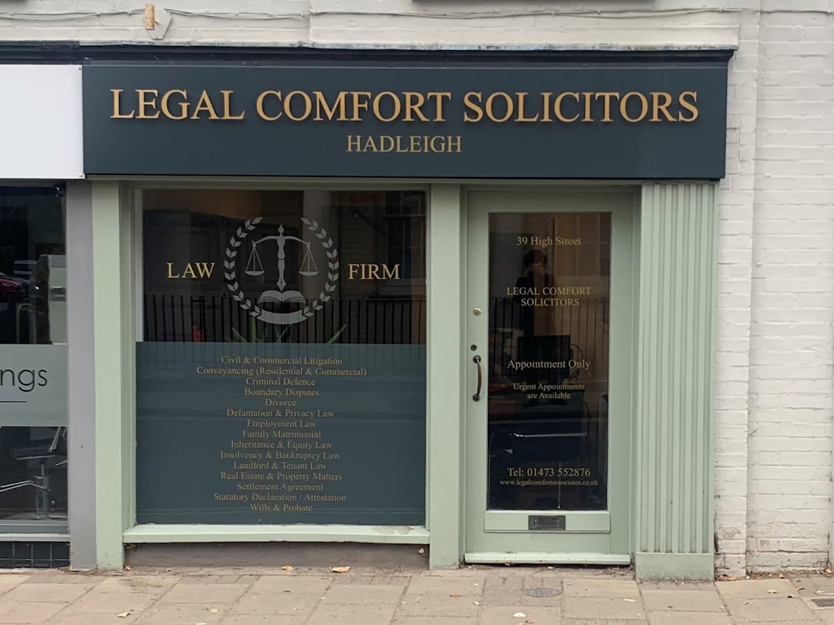 Legal Comfort Solicitors Hadleigh