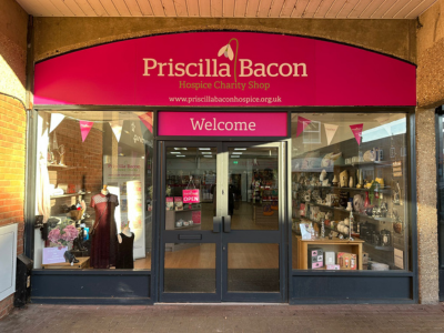 Priscilla Bacon Hospice Charity Shop Dereham