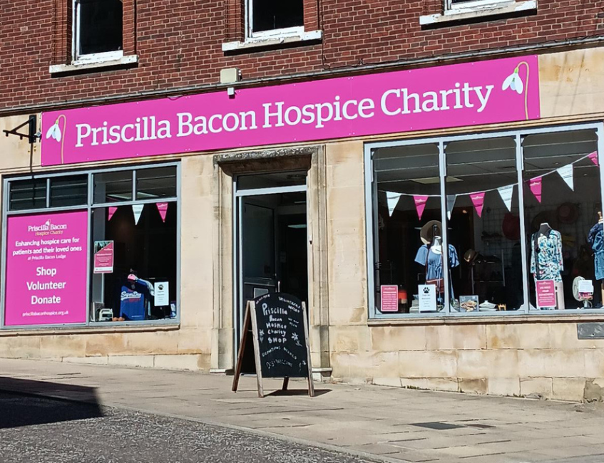 Priscilla Bacon Hospice Charity Shop Diss