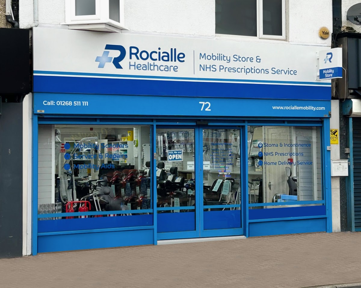 Rocialle Healthcare Mobility Store & NHS Prescription Service (formerly Ward Mobility)