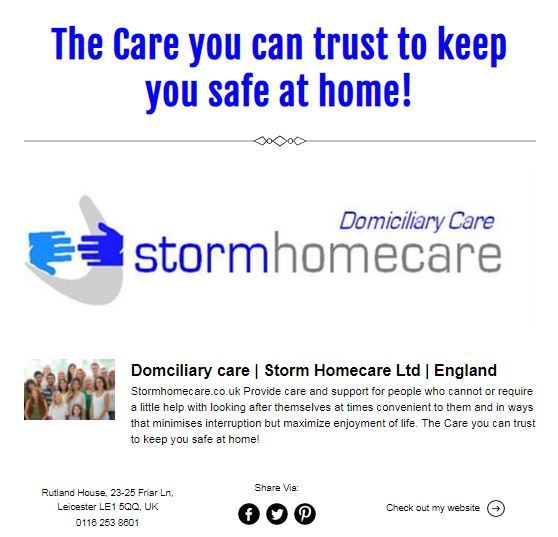 Storm Homecare Ltd