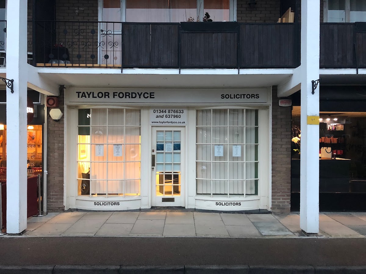 Taylor Fordyce Solicitors – Sunningdale