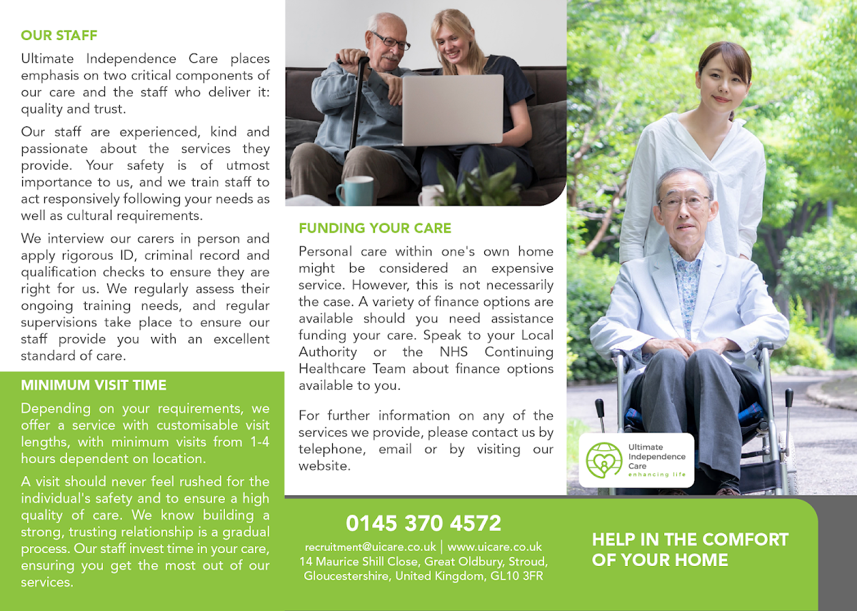 Ultimate Independence Care Ltd
