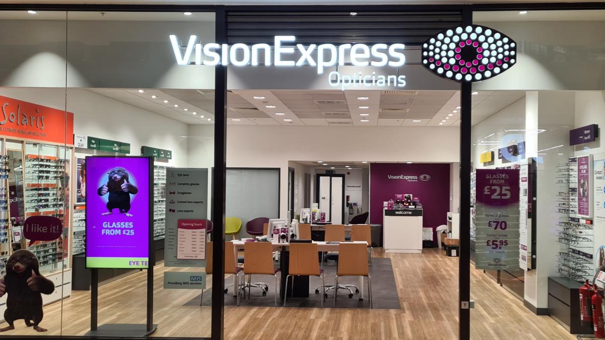 Vision Express Opticians – Crawley – County Mall